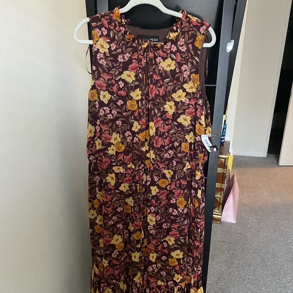 Chetta B Floral Dress
